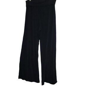 Anthropologie Saturday Sunday Wide Leg Lounge Pants Womens‎ Size Medium Pre-Navy